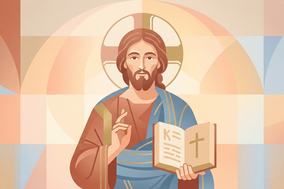 Oraciones a Jesús - Illustration prière catholique